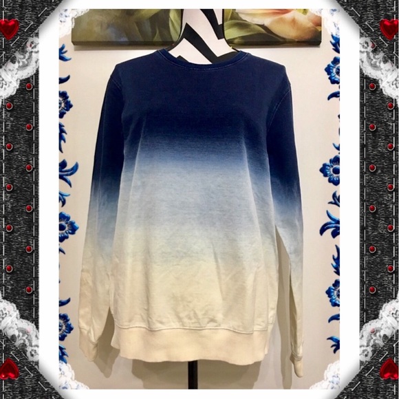 Honey Belle Tops - Honey Belle Gradient Color Sweatshirt